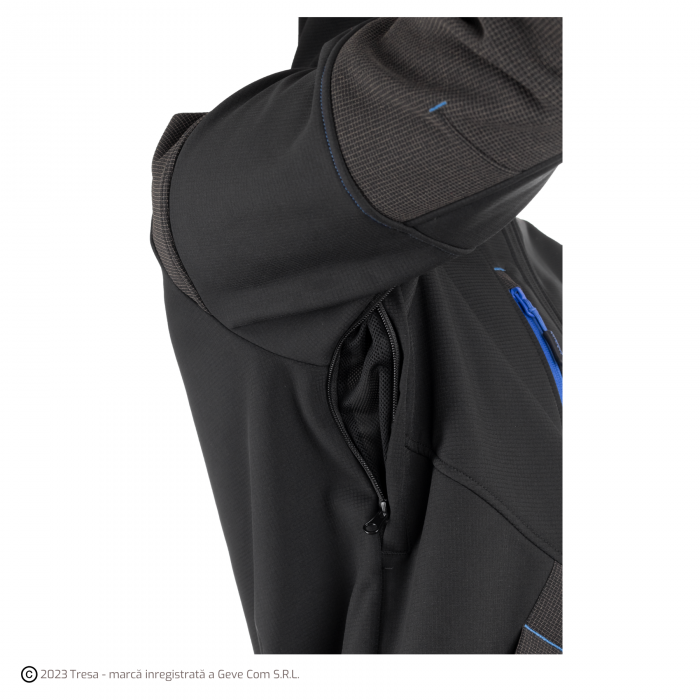 YUKI II, Jachetă Softshell cu 3 straturi și întărituri Ripstop 3D, 350 g/mp, impermeabilitate 8.000 mm [3]