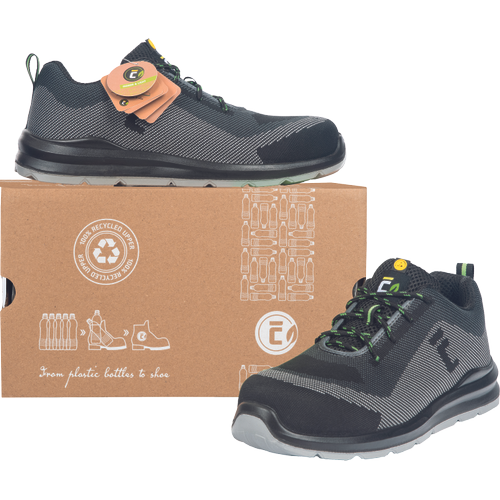 ZURRUM ECO MF ESD S1PS SR, Pantofi de protecție din gama superioară din 100% poliester reciclat [9]