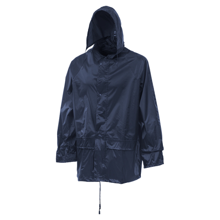 MONSOON-A, Costum de ploaie din poliester și PVC, jachetă cu glugă ascunsă și pantaloni [2]