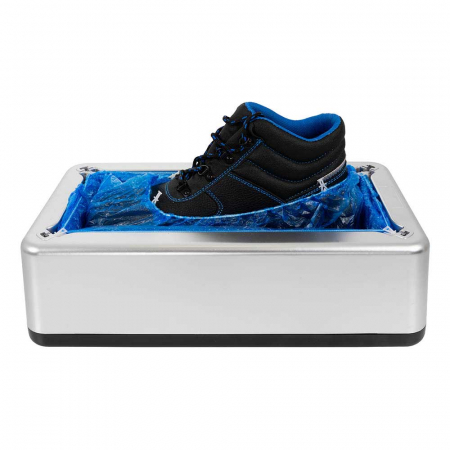 Accesorii încălțăminte - 142B, Dispenser mecanic pentru botoșei de unică folosință, din plastic ABS