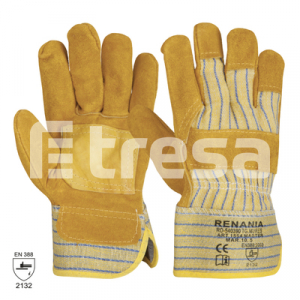 PROTECȚIA MÂINILOR - MASTER, Manusi de protectie din piele spalt bovina