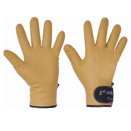 1st NITRIX, Manusi de protectie termoizolate din nylon, imersate in nitril [1]