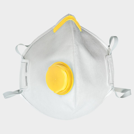 Protecție respiratorie de unică folosință - 2121, Mască de filtrare FFP2 cu supapă, pliantă