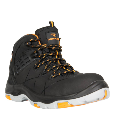 Pantofi - NEXUS S3S HRO SR FO, Bocanci de protecție din nubuck hidrofobizat, bombeu compozit, lamelă antiperforație