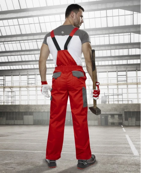 2STRONG, Pantaloni cu pieptar din poliester și bumbac, 235 g/mp [6]