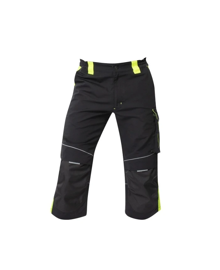 Pantaloni scurti - 3/4 NEON, Pantaloni în talie din poliester și bumbac, 270 g/mp