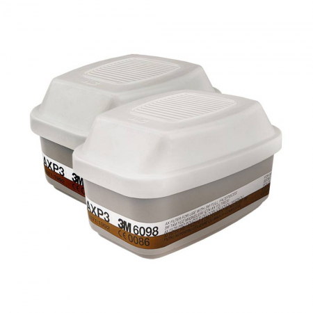 3M™ 6098 AXP3, Filtru pentru Gaze și Vapori Organici [Compatibil cu semi-măștile din seria 6000] [1]