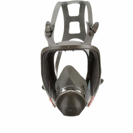 PROTECȚIE RESPIRATORIE - 3M 6800, Mască integrală silicon, filtru dublu baionetă, câmp vizual panoramic, 400 g