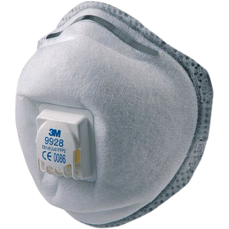 Semi-măști reutilizabile - 3M 9928 Semimască de protecție FFP2 cu valvă de expirare