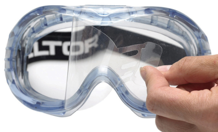 3M FAHRENHEIT 71360-00001M / 71360-00003M, ochelari etanşi de protecţie, lentilă policarbonat / acetat, AS/AF [2]