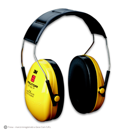 Antifoane externe clasice - 3M PELTOR Optime 1 H510A, Antifoane externe cu bandă de susținere, 27 dB, 180 grame