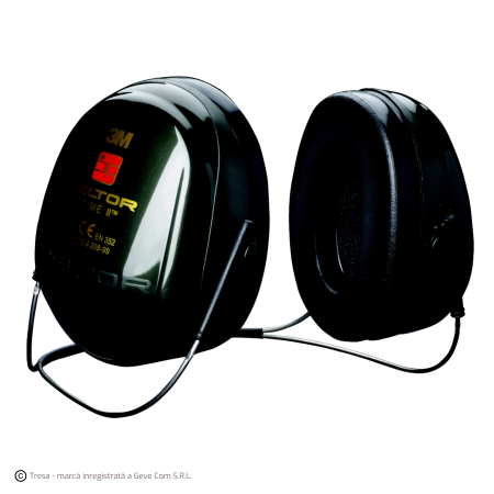 Antifoane externe - 3M™ PELTOR™ OPTIME™ II H520B, Antifoane externe din ABS și spumă PU, cu prindere pe ceafă, 31 dB