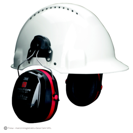 Antifoane externe cu prindere pe casca de protecție - 3M PELTOR OPTIME III H540P3E413SV, Antifoane externe cu prindere pe cască, 30 dB