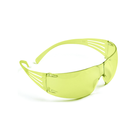 Ochelari de protecție - 3M SECUREFIT SF203AF, ochelari de protecție cu lentilă ambră, tratament anti-ceață (AF)