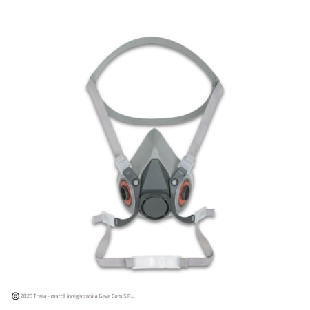 3M™ Seria 6000, Semi-mască de protectie cu supapă de expirație Cool Flow [1]