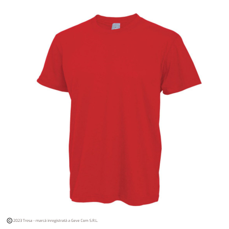 Tricouri si bluze - 42B1, Tricou la baza gâtului din bumbac, 155 g/mp