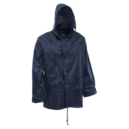 MONSOON-A, Costum de ploaie din poliester și PVC, jachetă cu glugă ascunsă și pantaloni [1]
