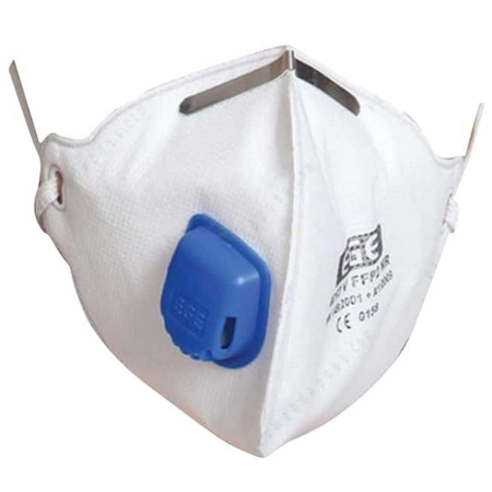 Protecție respiratorie de unică folosință - 4O13, Mască de filtrare FFP2 cu supapă, pliantă