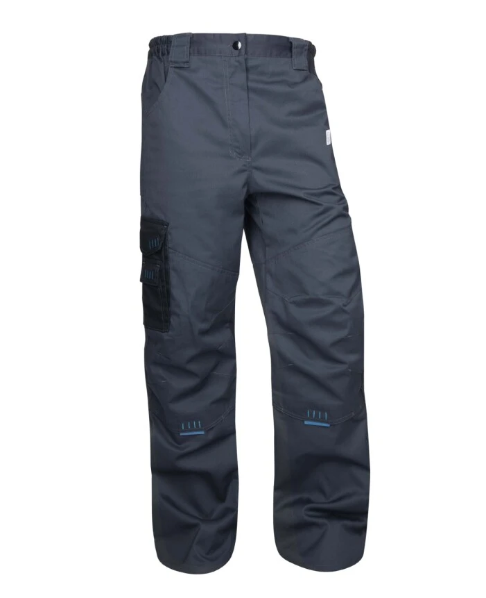 Pantaloni standard - 4TECH 02, Pantaloni în talie din poliester și bumbac, 240 g/mp