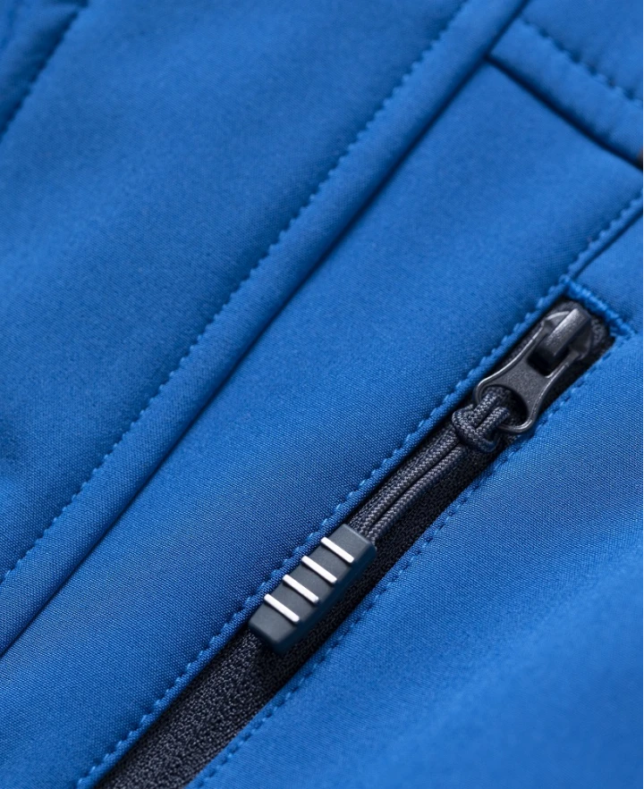 4TECH, Jachetă tip Softshell cu glugă detașabilă din poliester și membrană TPU, 310 g/mp [4]