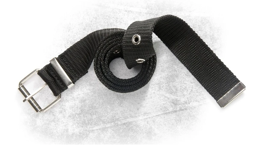 IMBRACAMINTE - 4TECH, Curea de lucru din poliester cu cataramă metalică, 140 cm