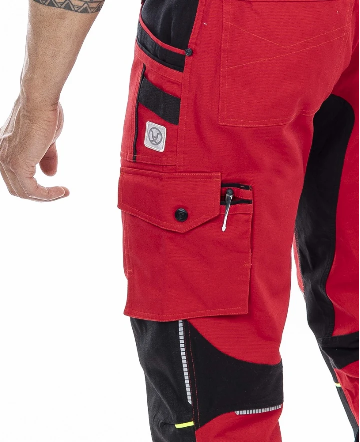 4XSTRETCH, Pantaloni cu pieptar de lucru din bumbac și elastan Amalytton®, 250 g/m² [2]