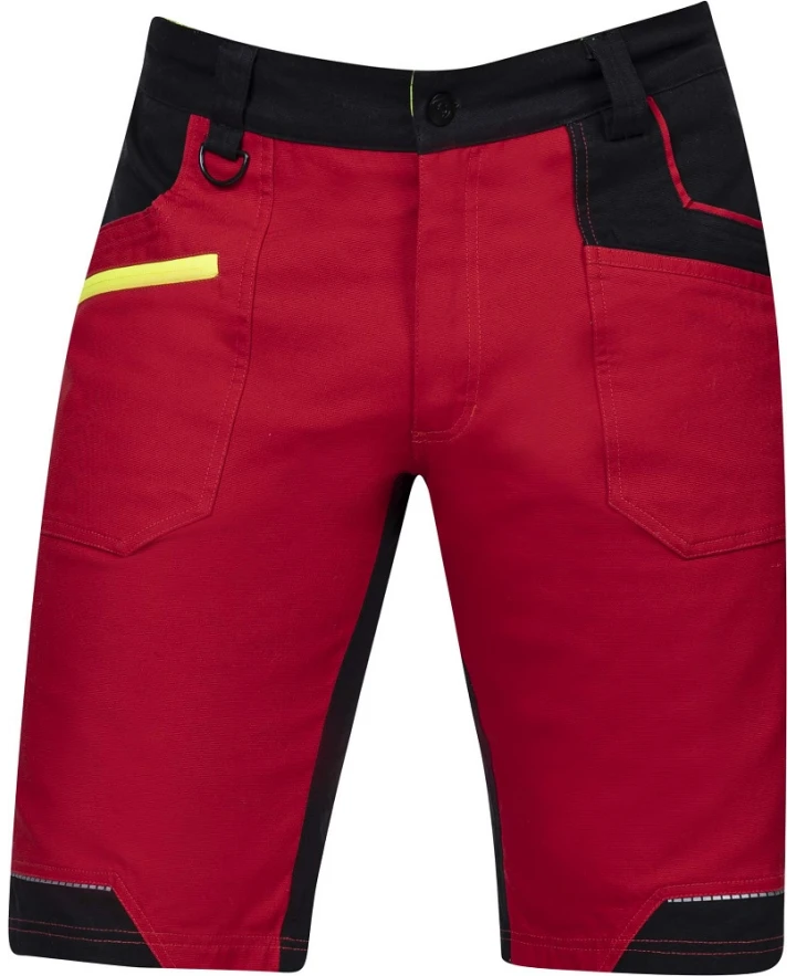 Pantaloni scurti - 4XSTRETCH, Pantaloni scurți de lucru din bumbac și elastan Amalytton®, 250 g/m²