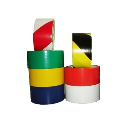 DETECTIE SI SEMNALIZARE - GREENLIGHT 8T44, Bandă adezivă de marcare din PVC plasticizat, 50 mm × 33 m, adeziv pe bază de cauciuc