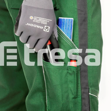 URBAN, Pantaloni standard din poliester si bumbac [4]