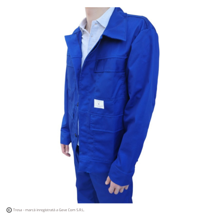 Jachete - 5SSKA, Jachetă cu protecție limitată la stropi de chimicale lichide, din poliester/bumbac 245 g/mp