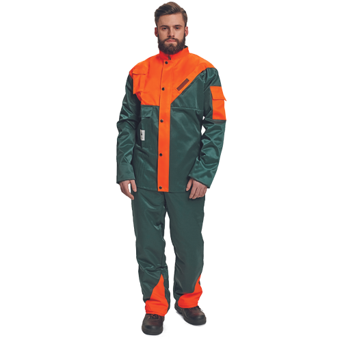 Costume | Combinezoane Antichimice | Multirisc - PLUTO, Costum forestier anti-tăiere din tercot, 280 g/mp