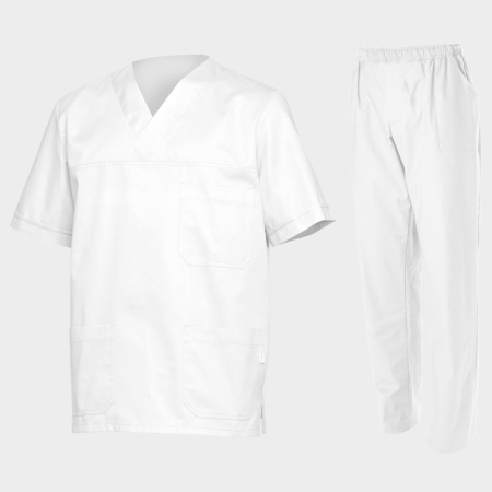 Costume - M3 SET, Set tunică și pantaloni unisex din bumbac 35% / poliester 65%, 120 g/mp
