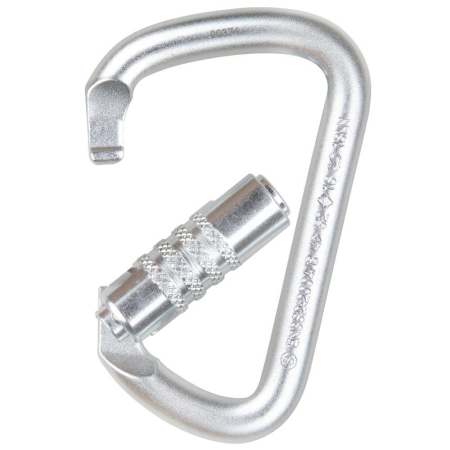 Dispozitive de ancorare și conectare - MASSIVE 322, Carabiniera din oțel cu sistem TRI-Lock, EN 362:2004 clasa B