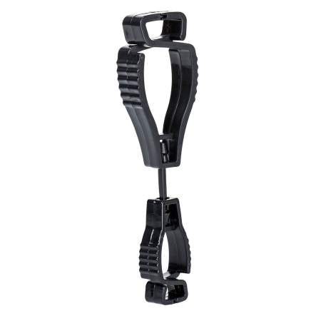 Accesorii - A002, Clemă pentru prinderea mănușilor fără metal, din material dielectric [set 40 bucăți]