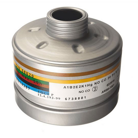 PROTECȚIE RESPIRATORIE - A1B2E2K1 Filtru pentru protecție respiratorie A1B2E2K1
