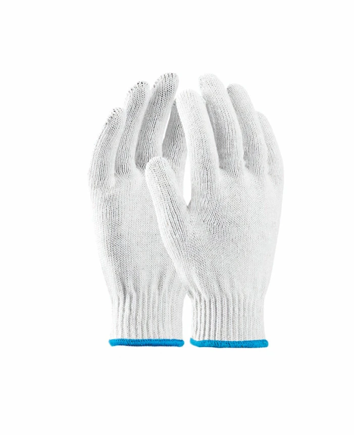 Mănuși Textile Simple - ABE UNI, Mănuși de protecție tricotate din poliester și bumbac
