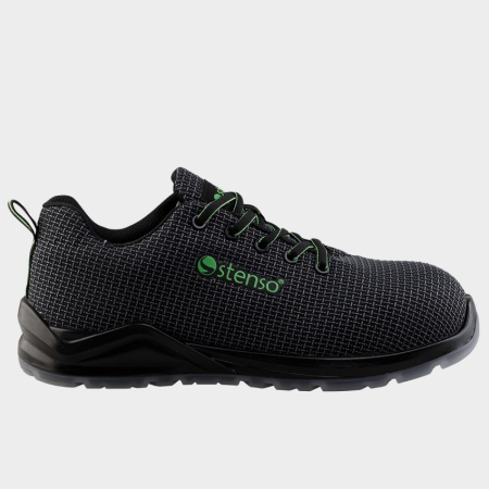 ÎNCĂLȚĂMINTE - ACE O2, Pantofi de lucru din textil seamless PU-TEK respirabil, talpă PU/PU antiderapantă