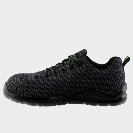 ACE O2, Pantofi de lucru din textil seamless PU-TEK respirabil, talpă PU/PU antiderapantă [1]