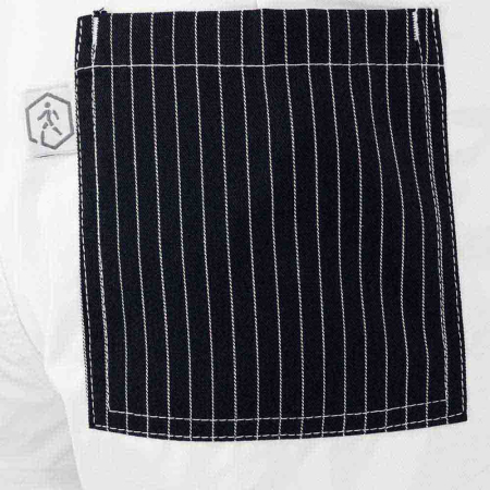 RENANIA ADRIATIC WOMAN G33030, Pantaloni de bucătar de damă albi din bumbac și fibre sintetice [1]