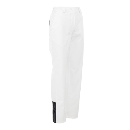 RENANIA ADRIATIC WOMAN G33030, Pantaloni de bucătar de damă albi din bumbac și fibre sintetice [3]