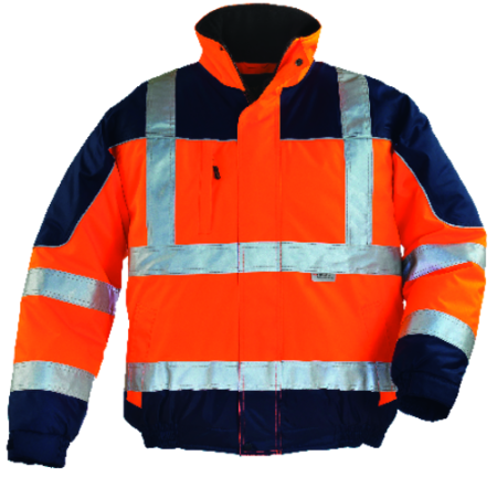 AIRPORT, Jachetă Bomber HI-VIS din poliester Oxford 300D, căptușeală din poliester 160 g/mp [0]