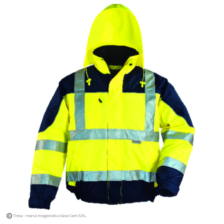 AIRPORT, Jachetă Bomber HI-VIS din poliester Oxford 300D, căptușeală din poliester 160 g/mp [2]
