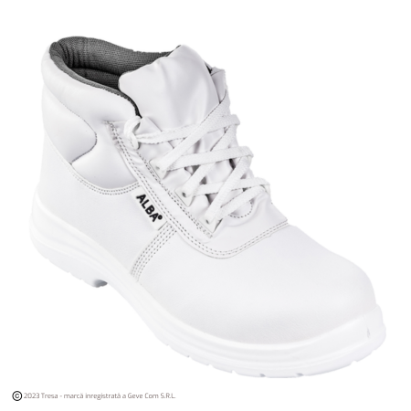 Bocanci - ALBA S2 SRC, Bocanci de protecție din microfibra hidrofobizată, bombeu din compozit, talpă SRC