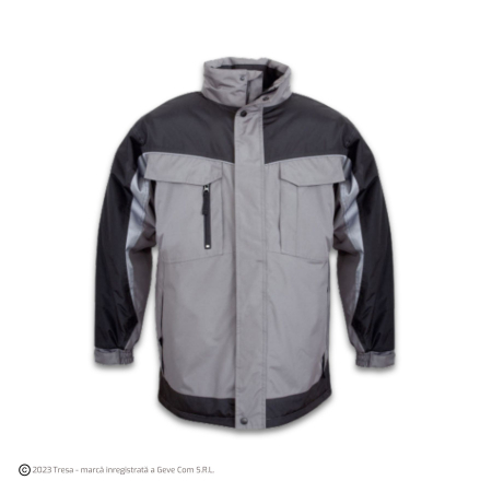 Jachete - ALBORG, Scurta vatuita de iarna din poliester si PVC