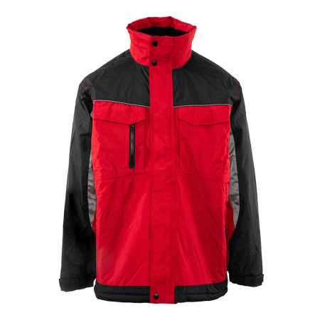 Jachete - ALBORG, Scurta vatuita de iarna din poliester si PVC