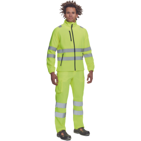ALMERIA HV FLEECE, Costum reflectorizant din poliester, 280 g/mp [2]