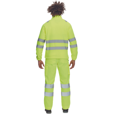 ALMERIA HV FLEECE, Costum reflectorizant din poliester, 280 g/mp [1]