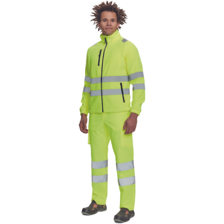 ALMERIA HV FLEECE, Costum reflectorizant din poliester, 280 g/mp [3]