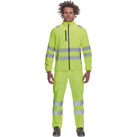 ALMERIA HV FLEECE, Costum reflectorizant din poliester, 280 g/mp [4]