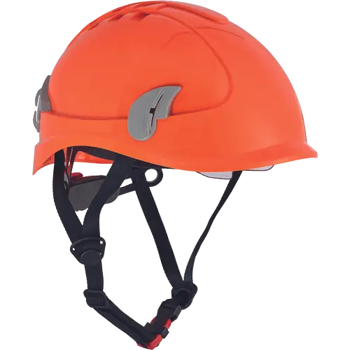 ALPINWORKER WR VENTED, Cască de protecție pentru lucru la înălțime, calotă din policarbonat, suspensie textilă cu fixare în 6 puncte, reglare rapidă cu rotiță (Ratchet) [1]
